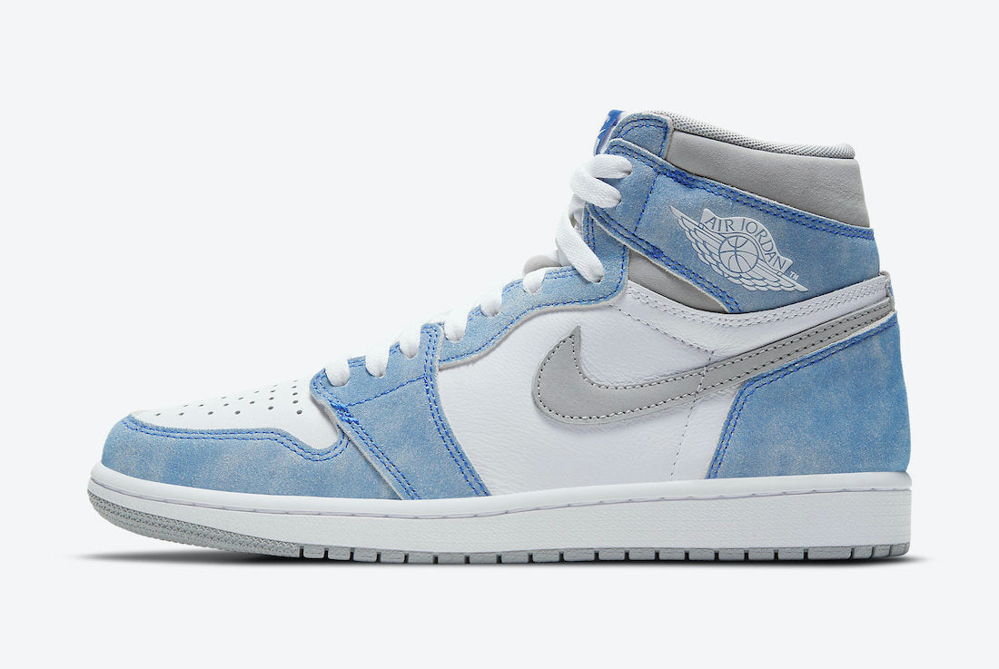 Jordan 1 Retro High OG Hyper Royal Smoke Grey - Vista 2