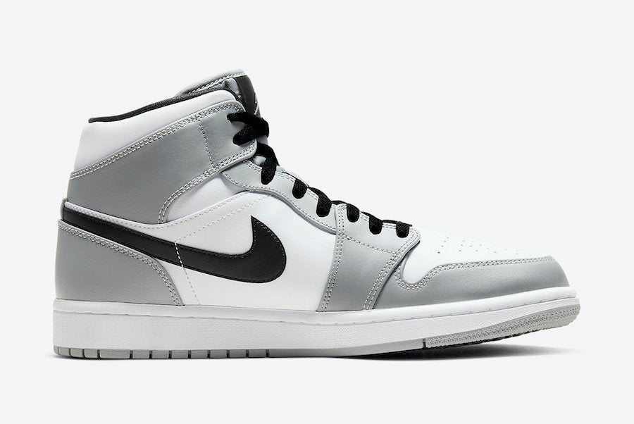Jordan 1 Mid Light Smoke Grey - Vista 3