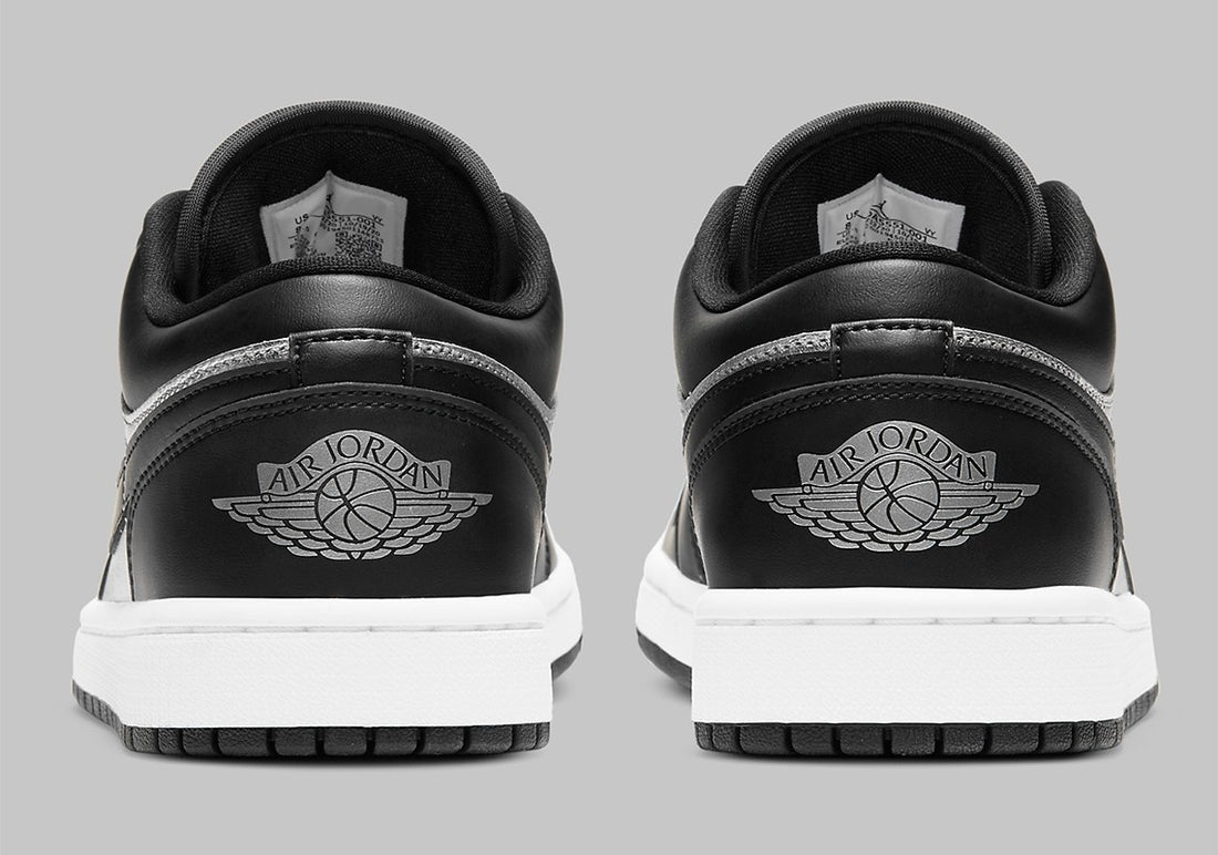 Jordan 1 Low SE Black Metallic Silver - Vista 8