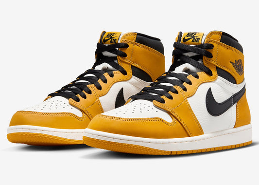 Jordan 1 Retro High OG Yellow Ochre - Vista 1