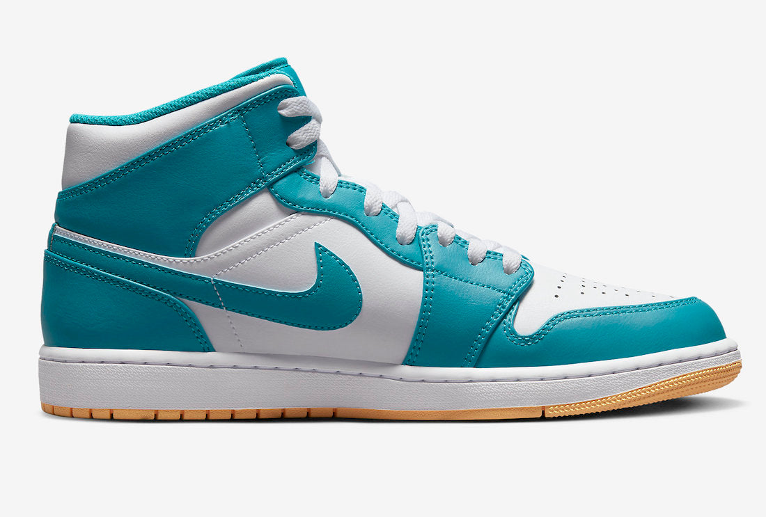 Jordan 1 Mid Aquatone - Vista 3