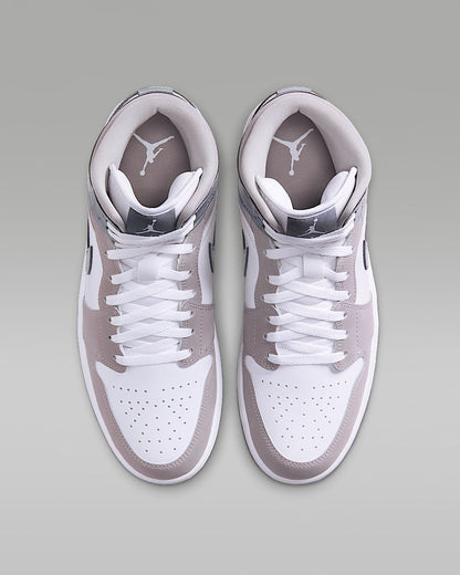 Jordan 1 Mid SE White Medium Grey Cool Grey - Vista 4