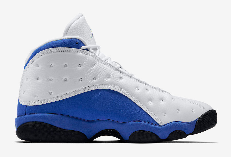 Jordan 13 Retro White Hyper Royal Black - Vista 3