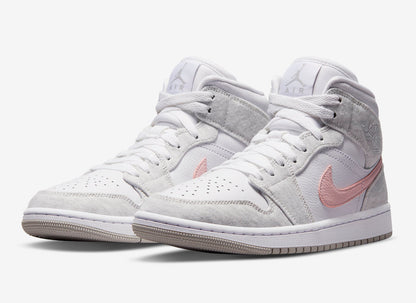 Jordan 1 Mid SE Light Iron Ore (Women's) - Vista 1