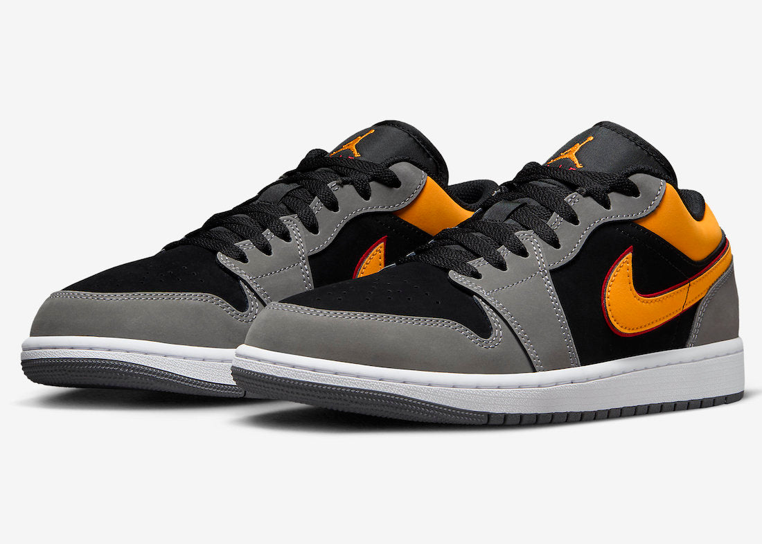 Jordan 1 Low SE Light Graphite Vivid Orange - Vista 1
