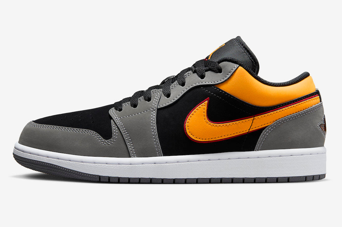 Jordan 1 Low SE Light Graphite Vivid Orange - Vista 2