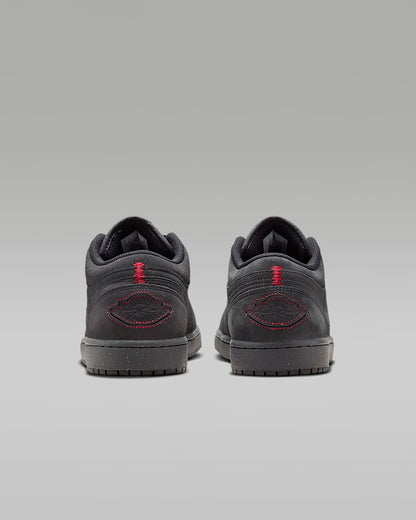 Jordan 1 Low SE Craft Dark Smoke Grey Varsity Red - Vista 6