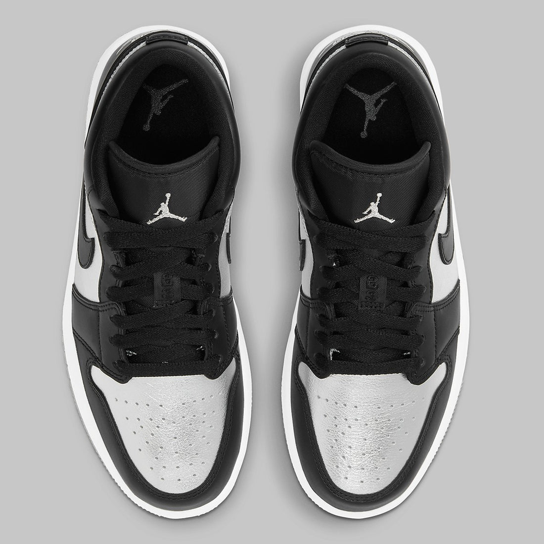 Jordan 1 Low SE Black Metallic Silver - Vista 7