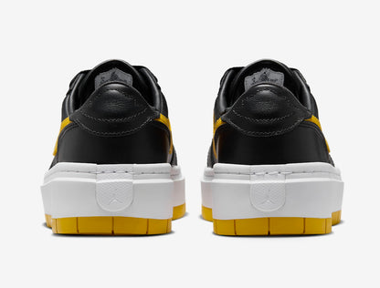 Jordan 1 Elevate Low Black Yellow Ochre (Women's) - Vista 5