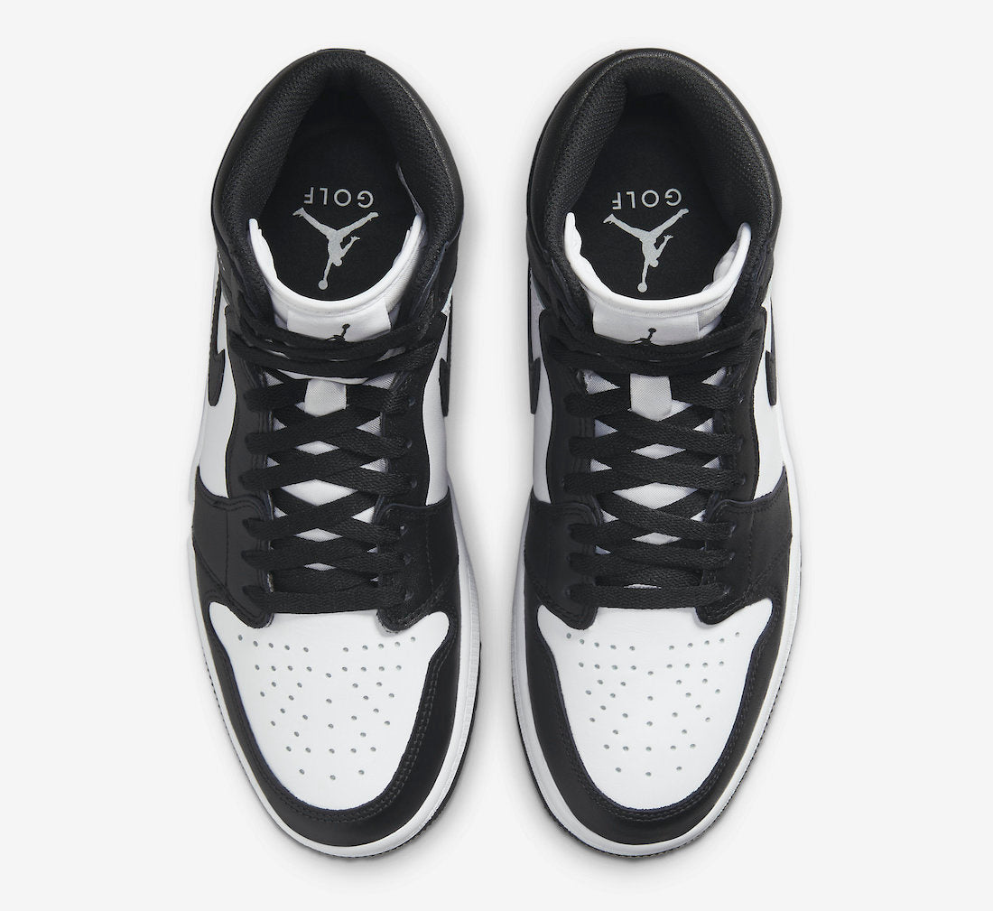 Jordan 1 Retro High Golf Black White - Vista 4