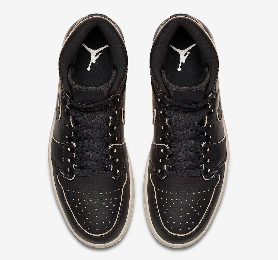 Jordan 1 Retro High Black Desert Sand - Vista 3