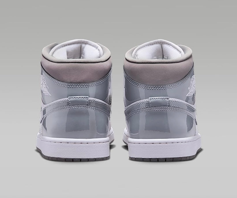 Jordan 1 Mid SE White Medium Grey Cool Grey - Vista 5