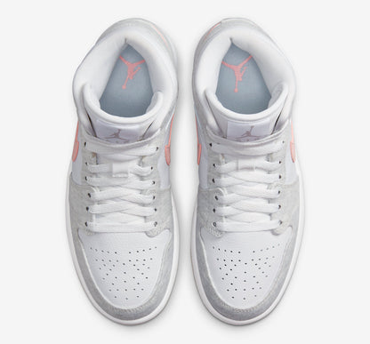 Jordan 1 Mid SE Light Iron Ore (Women's) - Vista 4