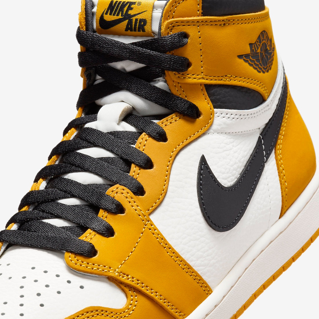 Jordan 1 Retro High OG Yellow Ochre - Vista 7