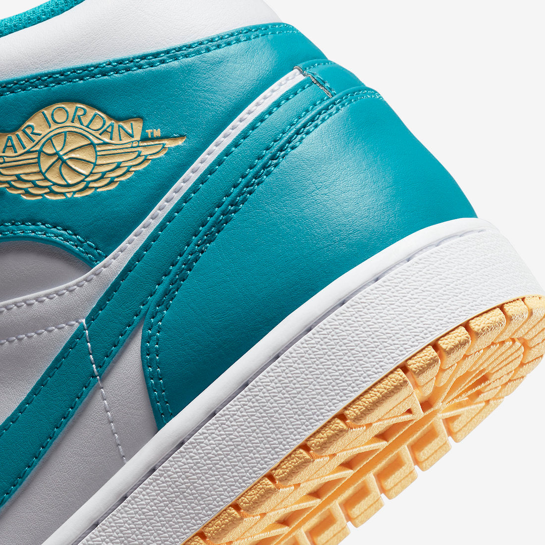 Jordan 1 Mid Aquatone - Vista 8