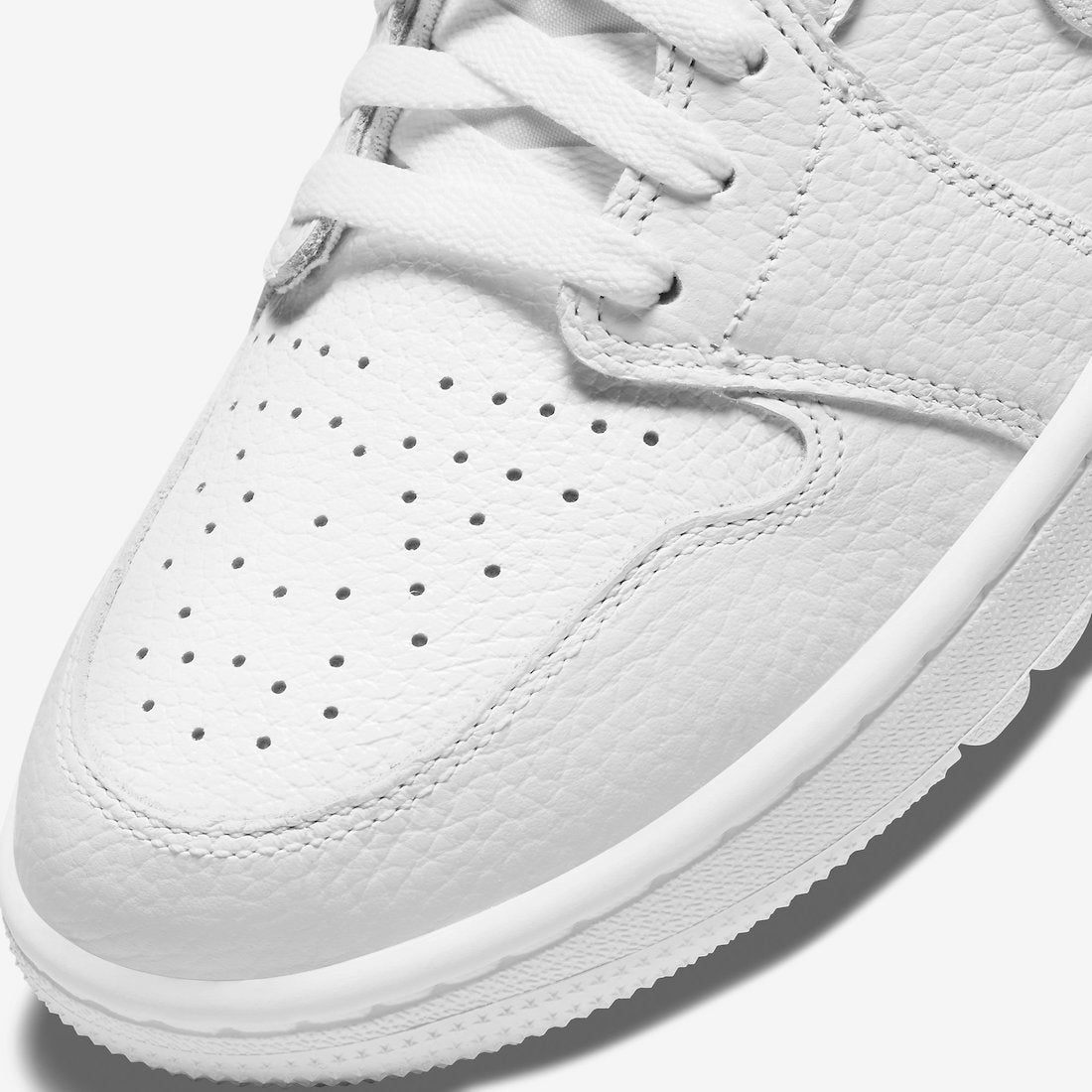 Jordan 1 Retro Low Golf Triple White - Vista 7