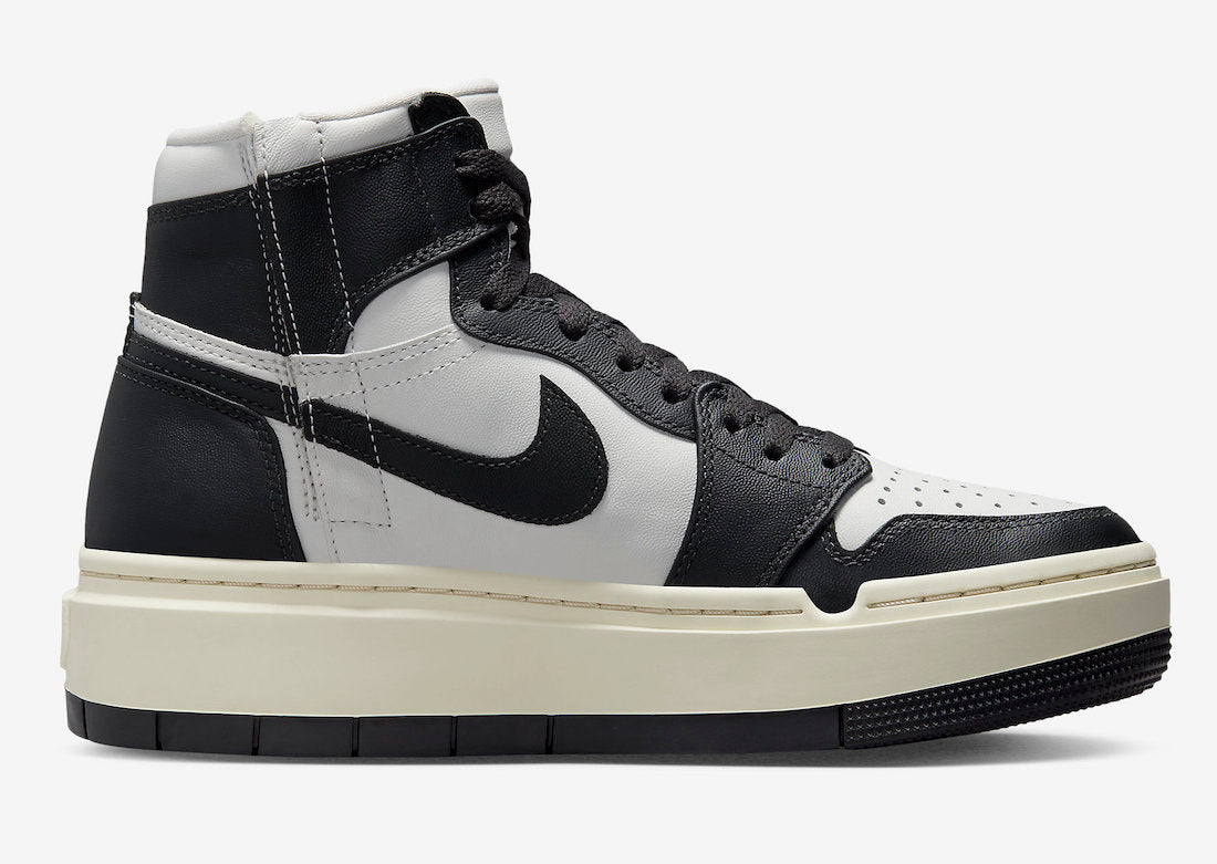 Jordan 1 Elevate High Summit White Dark Ash (Women's) - Vista 3